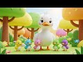 Five Little Rainbow Ducklings | Baby Nursery Rhymes & Newborn Songs