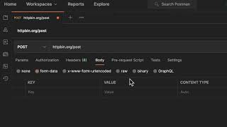 Solicitud HTTP POST con Postman usando JSON