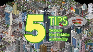 TheoTown | 5 Tips to Know How to Make a Better City