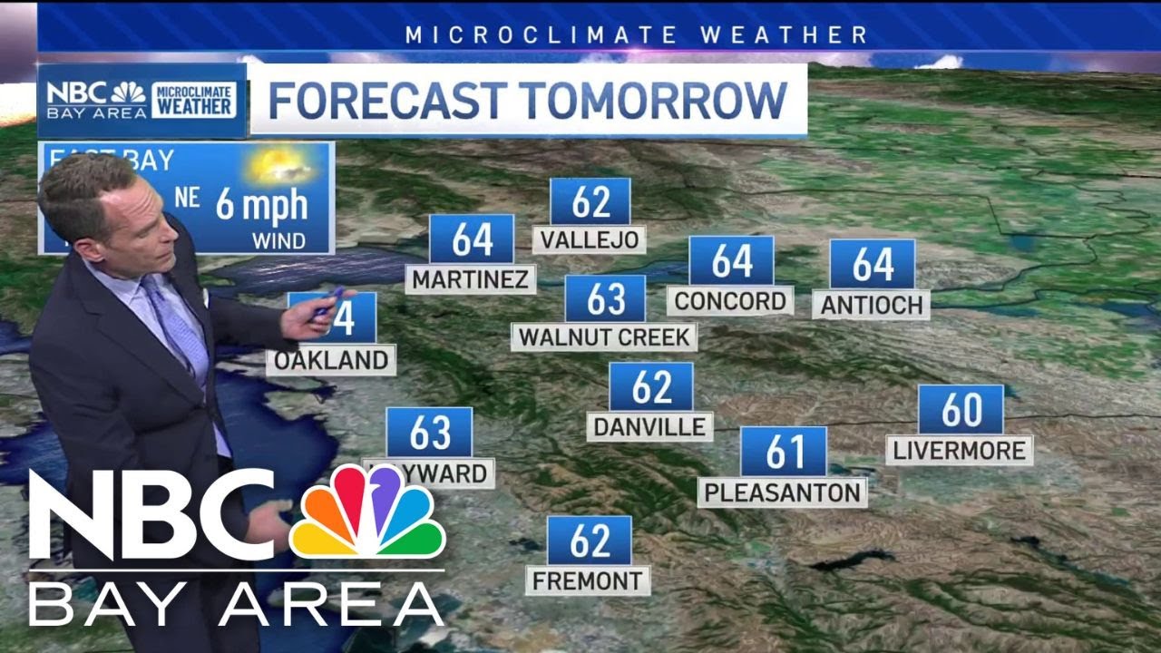 Bay Area forecast: Tracking fog and chilly morning temps - YouTube