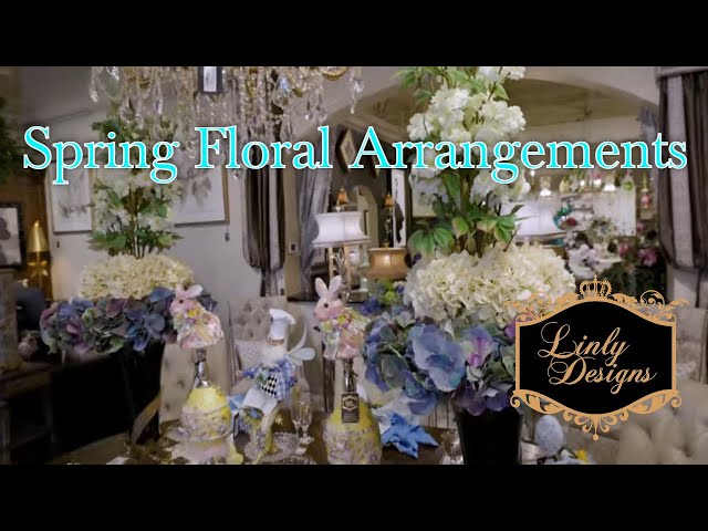 Linly Designs: 2021 Spring Floral Arrangements