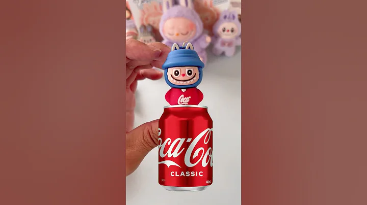 🔥Mini Coca-Cola Labubu Unboxing: Just add a CAN⁉️ #labubu #labubuunboxing #popmart #shorts