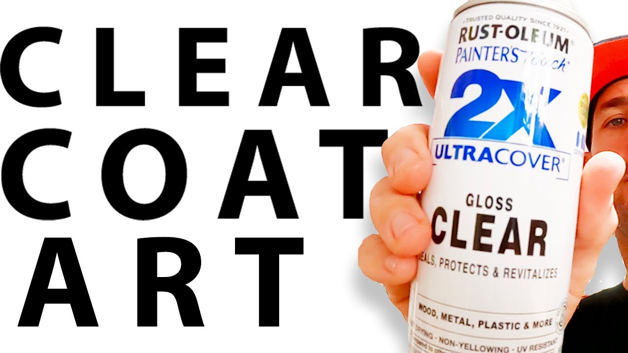 CLEAR COAT YOUR ART - What to use and how to protect and seal your