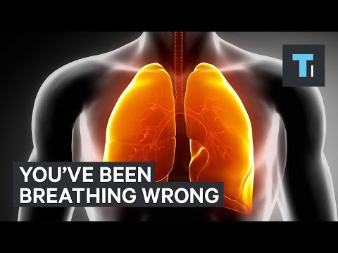 The correct way to breathe in