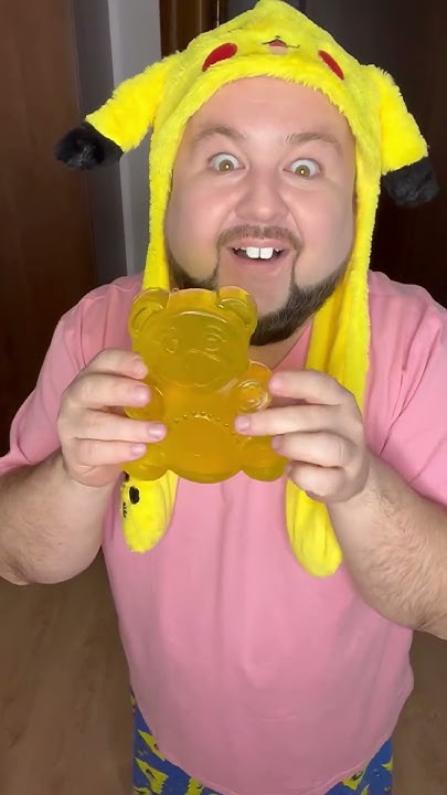 Гигантский желейный Медведь 🐻 - YouTube