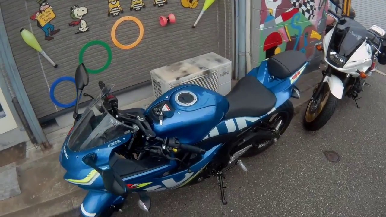 GSX-R125モトブログ「ノーマルマフラー改レビュー」 - YouTube