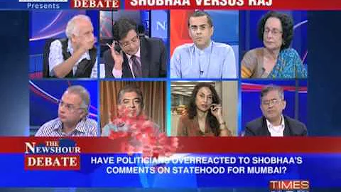 The Newshour Debate: Shobha De versus Shiv Sena, MNS - Part 3