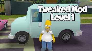 The Simpsons Hit & Run - Tweaked Mod (Hard Mode) by Surreal Bot - Level 1