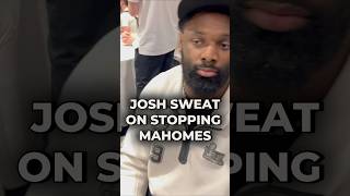 Celebrity Josh Sweat Talks About How To Stop Patrick Mahomes #eagles #superbowl #philadelphiaeagles Wealth