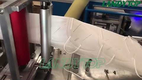 China Fully Automatic Folding N95 Mask Making Machine