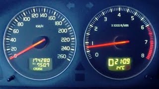 Volvo V70 180Hp 2.4 Max Acceleration 0-140 Kmh Tuned By Volvotune
