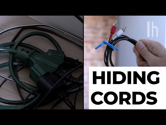 How to hide power cords from curious baby! - crafterhours