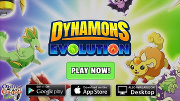 Dynamons Evolution (Android/iOS) Gameplay