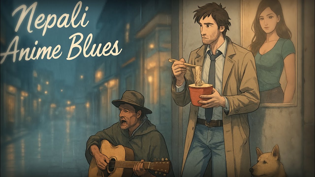 एनिमे ब्लुज| ANIME BLUES| Nepali Blues| ☕ Wolfe’s Story Radio