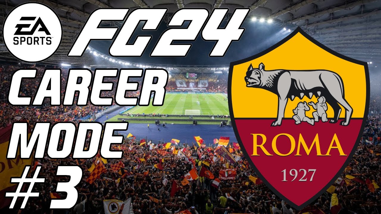 EA FC 24 AS Roma Career Mode #3 "SIGNINGS FOR THE FUTURE!"