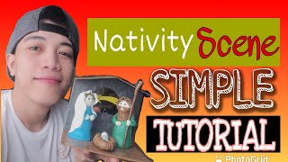 How to make Simple Belen/Nativity Scene | Clay Tutorial | JapDexterity | JASPHER SECO