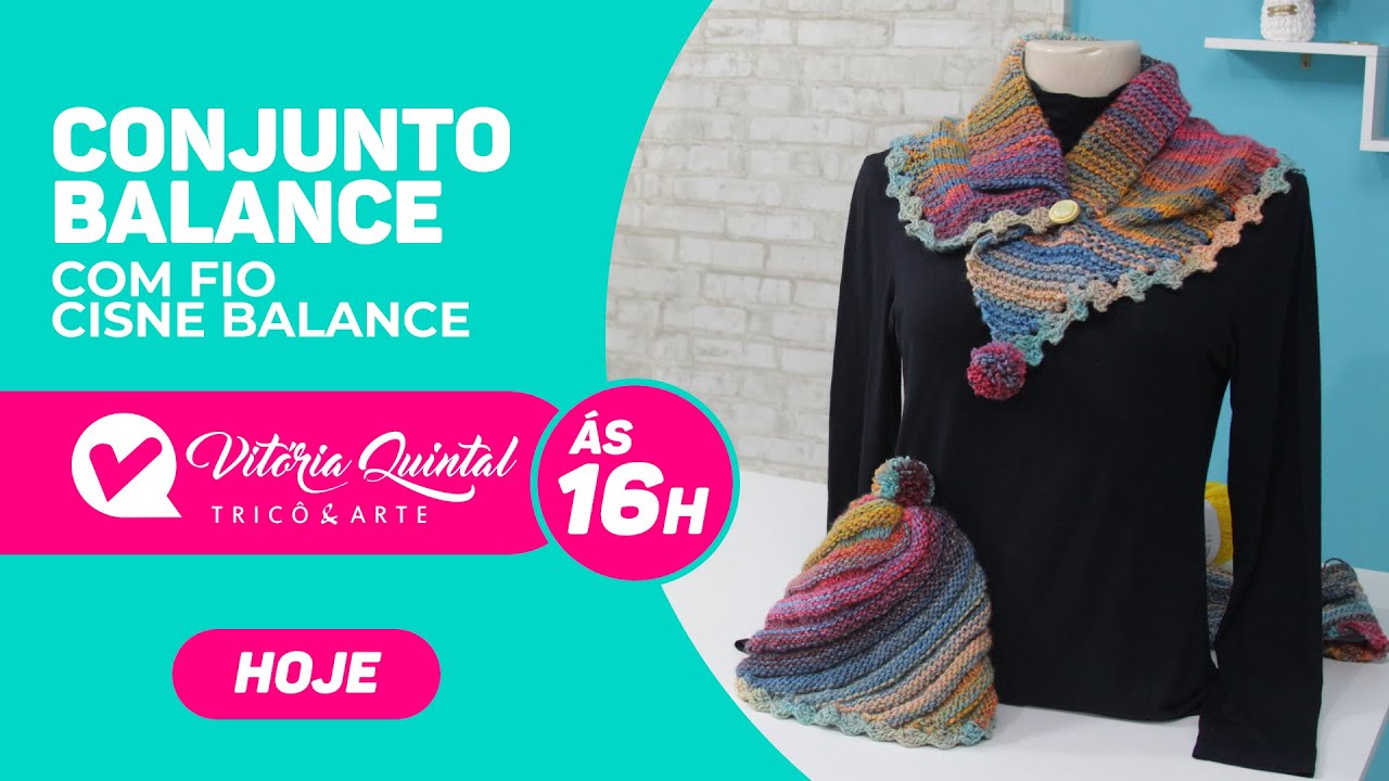 Aprenda a Fazer um Conjunto Balance em Tricô #Coatscorrente #Knitting #tejer