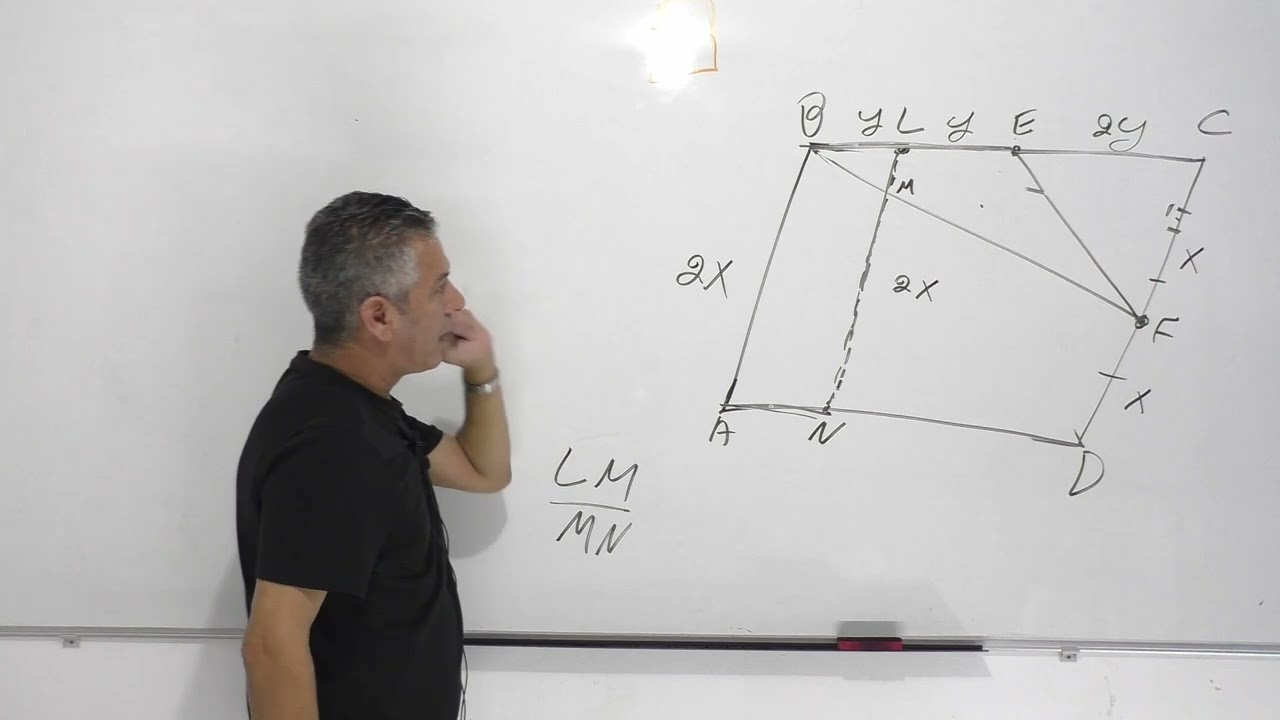 פתרון בגרות 581 קיץ 2017 מועד ב שאלה 4-גיאומטריה עם מעגל בסעיף האחרון.