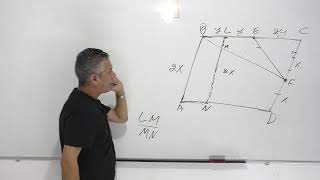 פתרון בגרות 581 קיץ 2017 מועד ב שאלה 4-גיאומטריה עם מעגל בסעיף האחרון.