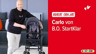 B.O. StartKlar Carlo Schwarz/Grau, Schwarz