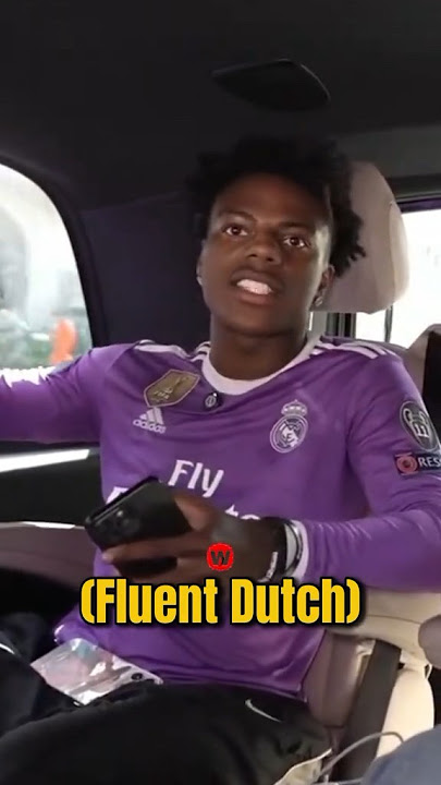 Speed proves he can speak Dutch 🤣🇧🇪 #ishowspeed #funny #viral #shorts