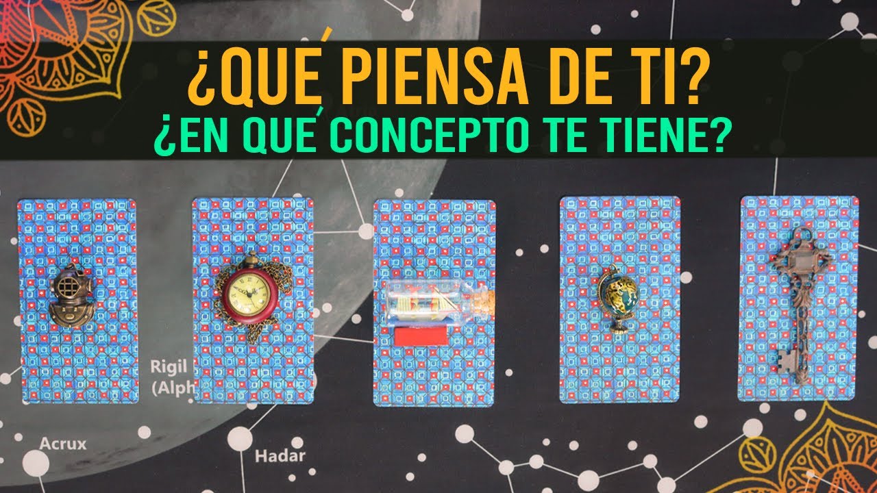¿QUÉ PIENSA DE TI?¿Cómo te ve? - Tarot interactivo 🔮✨
