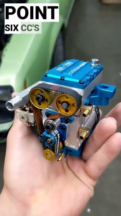 Mesin Mini terkecil yang pernah Anda lihat 8 cc bensin