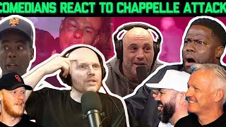 Every Comedian's Reaction to Dave Chappelle Attacked on Stage P1 REACTION!! | OFFICE BLOKES REACT!