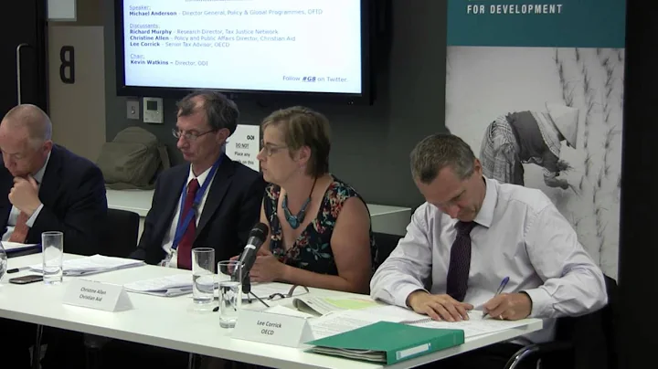 Christine Allen - After the G8: tax, trade, transp...