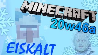 Minecraft 1.17 Cave Update Snapshot 20w46a: Tiefgefroren im Pulverschnee screenshot 3