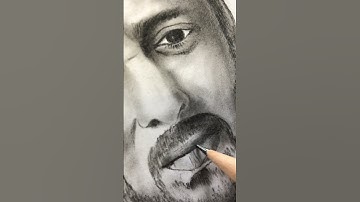 how to draw a realistic sketch of bhaijaan #shorts #salmankhan #viralshorts #drawing