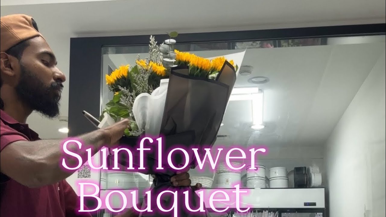 Sunflower bouquet  #flower #rose #boutique #florist 