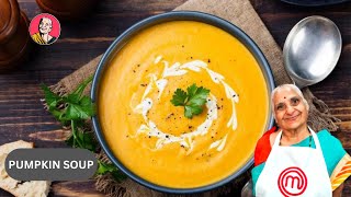 Healthy Pumpkin soup recipe by Gujju Ben I कद्दू का सूप बनाने की विधि I કોળાના સૂપની રેસીપી I Winter