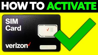 How To Activate Verizon Sim Card (2024)