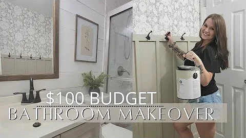 DIY Bathroom makeover | Small bathroom design idea...