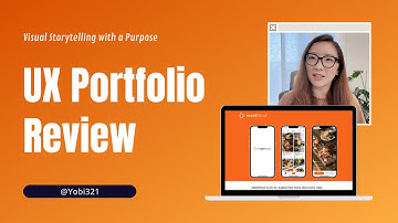 UX Portfolio Review | Visual Storytelling with a Purpose