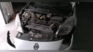 Renault grand scenic 3, tirar para-choques e óptica