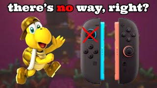 Can I Beat Koopa Freerunning WITHOUT Touching the Left Stick?