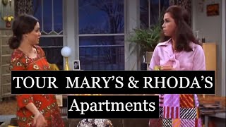 Tour Mary and Rhoda's Apartments from The Mary Tyler Moore Show [CG Tour]