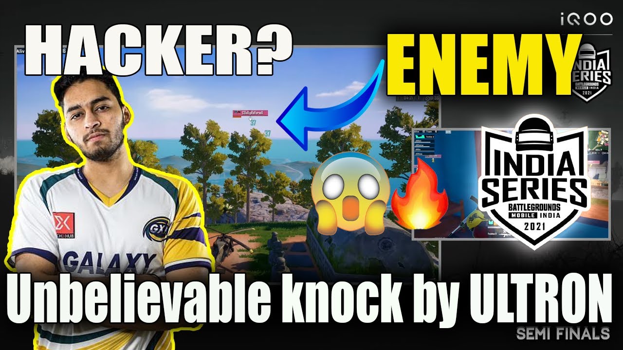 Unbelievable Knock by ULTRON😲| Caster Shocked BGIS Semi Finals| 