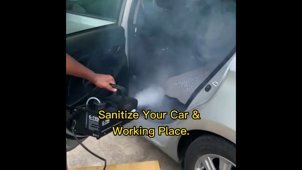 Nightsun SI050B Fog Machine with Wired & Wireless controllers