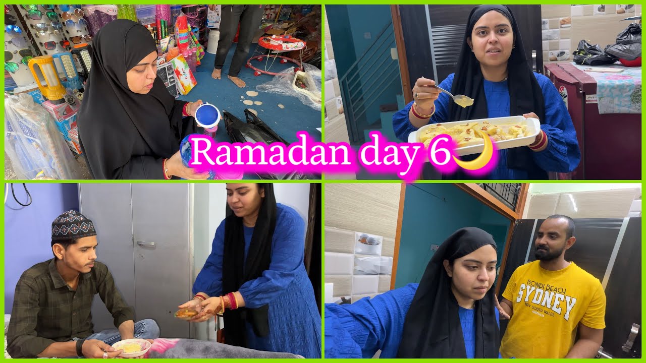 Ramadan day 6✨| cooking fail 😥💔 | sunny ka Review | vlog