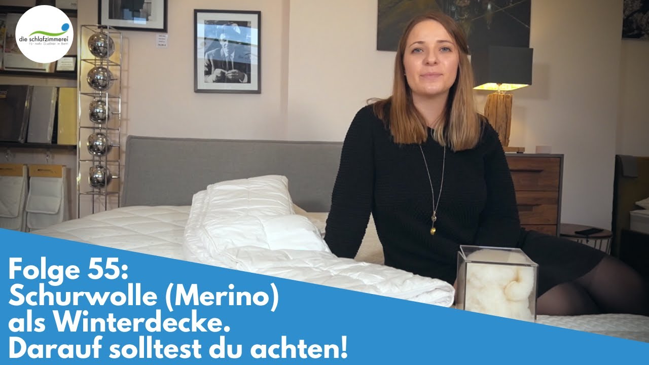 Bettdecken: Schurwolle (Merino) im Winter | Folge 55