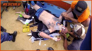 55km Offshore: Winched Onto Amantor to Save a Stricken Captain