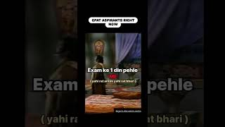 GPAT Aspirant’s Day Before Exam 😂 #GPAT2025 #ExamStress #PharmacyLife #StudyStruggle