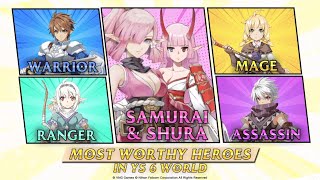 Most Worthy Heroes In Ys 6 World | Ys 6 Mobile - The Ark of Napishtim