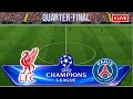Liverpool vs PSG 🔥 UEFA Champions League 2026 | Quarter-Final | PES 2021 Simulation