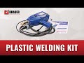 Drader injectiweld plastic welding kit  weld samples