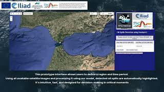 ILIAD  Pilot 04.03 - Oil Spill Detection and Monitoring - University of Haifa