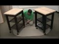 Handy Kitchen Helper, Butcher Block Cart | Sturbridge Yankee Workshop Handy Kitchen Helper, Butcher Block Cart | Sturbridge Yankee Workshop